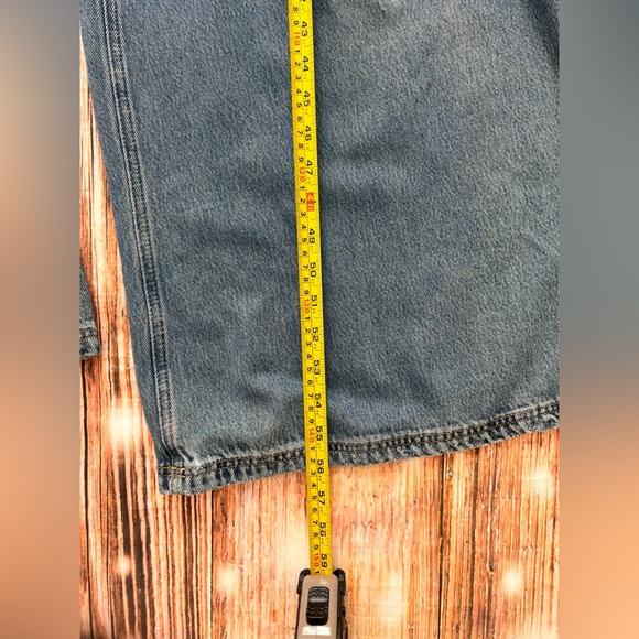 FREE PEOPLE CRVY BADLANDS COVERALL WE THE FREE WIDE LEG DENIM - Picture 9 of 14